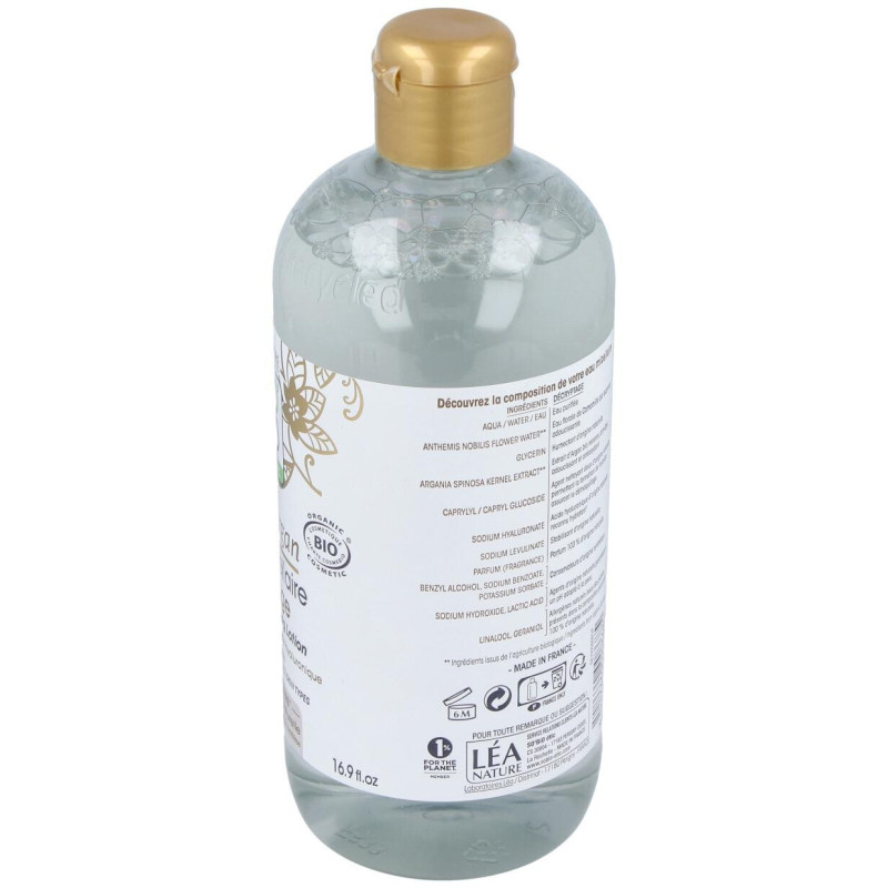 Agua Micelar Antiedad Hialurónico Argán Bio 500ml - So Bio Etic