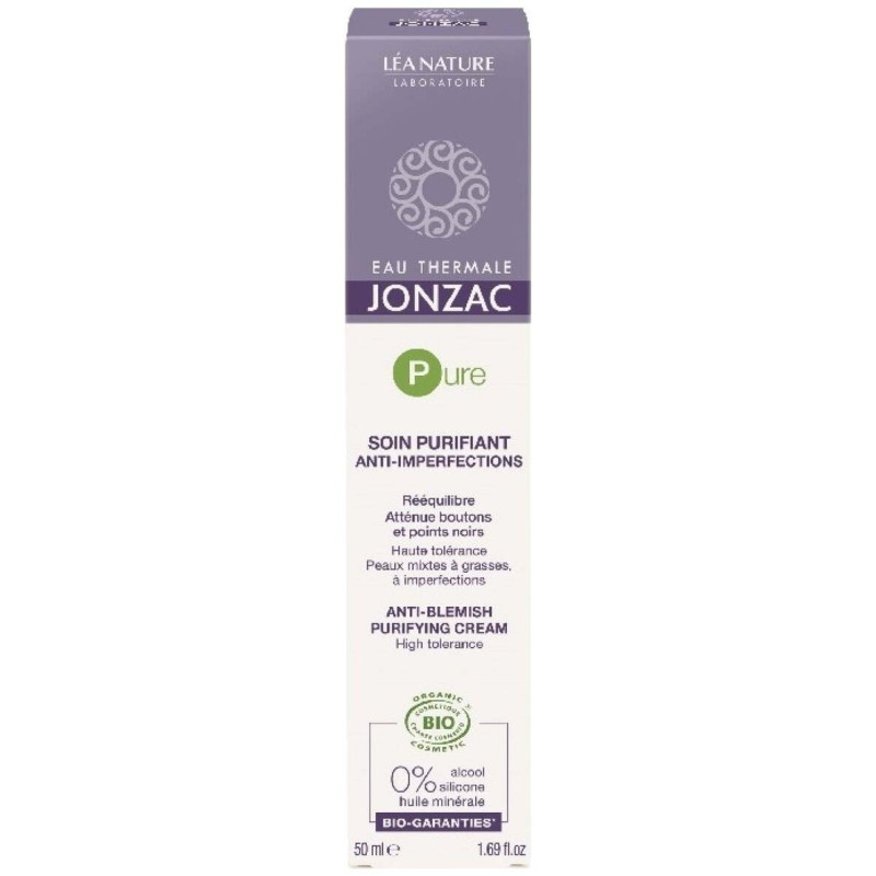Jonzac Pure Crema Purificante Anti - Imperfeccion 50ml - Jonzac Eco-bio