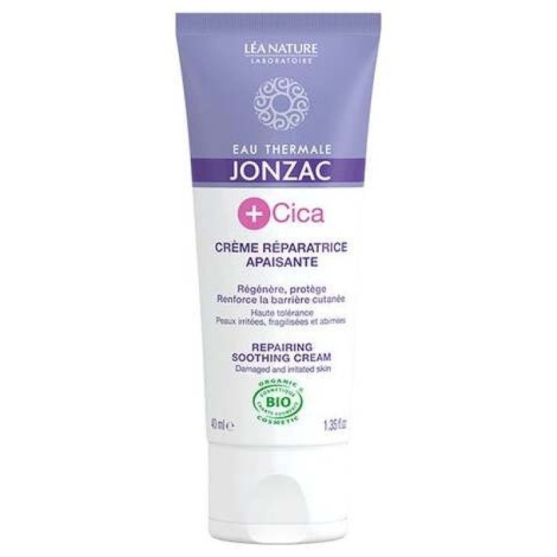 Jonzac +cica Crema Reparadora Regeneradora Bio 40ml - Jonzac Eco-bio