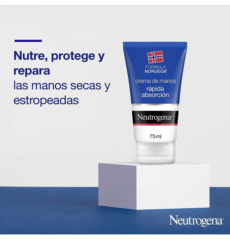 Neutrogena Crema de Manos Rapida Absorcion (1 Envase 75 ml) - Johnson&johnson
