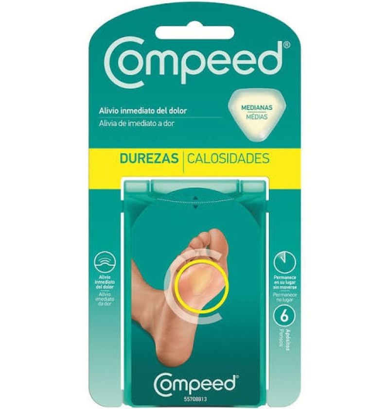 Compeed Durezas - Hidrocoloide (t - Med 6 U) - Hra Pharma