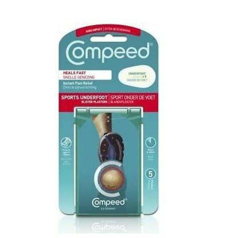 Compeed Sport Ampollas Planta del Pie (5 U) - Hra Pharma