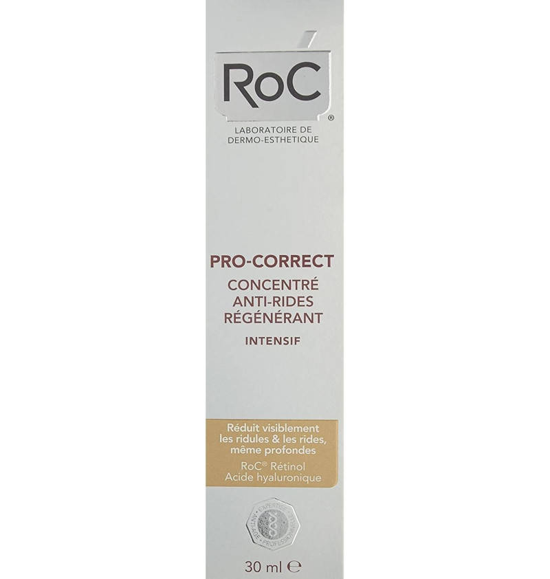 Roc Pro-Correct Concentrado Antiarrugas - Rejuvenecedor Intensivo (1 Envase 30 Ml)