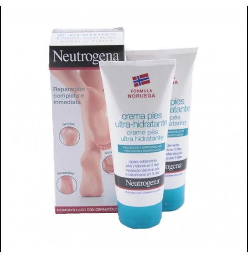 Neutrogena Pies Crema Ultrahidratante (2 Envases 100 ml) - Johnson&johnson