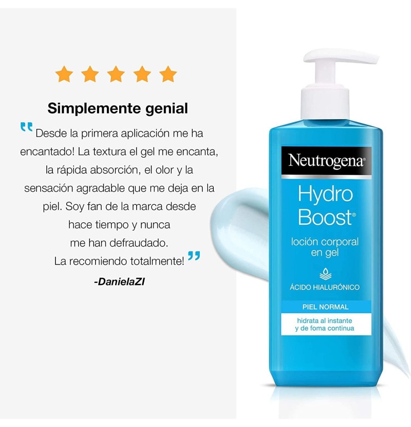 Neutrogena Hydro Boost - Locion Corporal Hidratante (Gel 1 Envase 750 Ml)