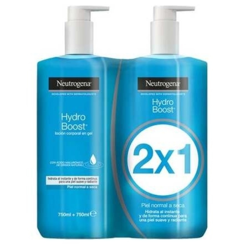 Hydro Boost Loción Corporal en Gel 2x750ml - Neutrogena