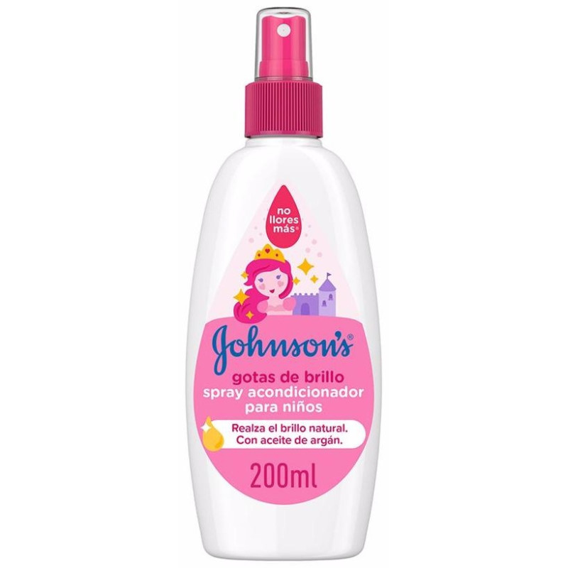 Johnson'S Spray Acondicionador Gotas De Brillo 200Ml