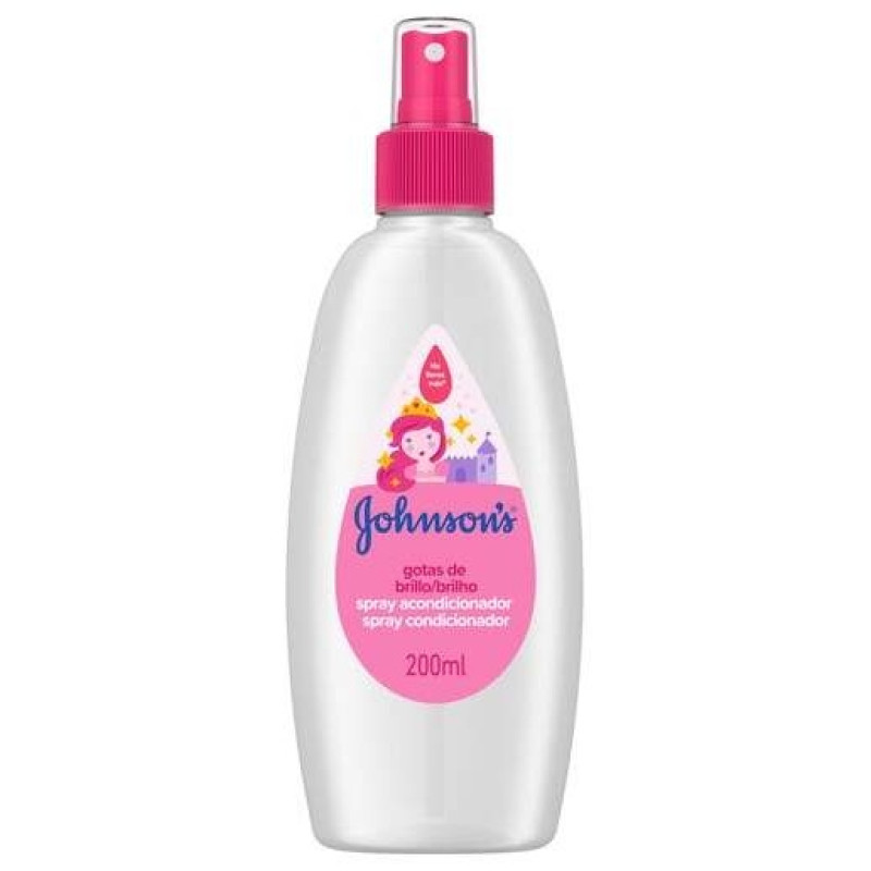 Johnson'S Spray Acondicionador Gotas De Brillo 200Ml