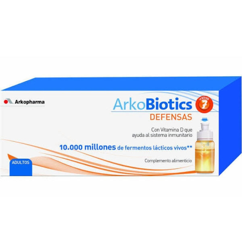 Arkobiotics Defensas Adultos (7 Unidosis) - Arkopharma