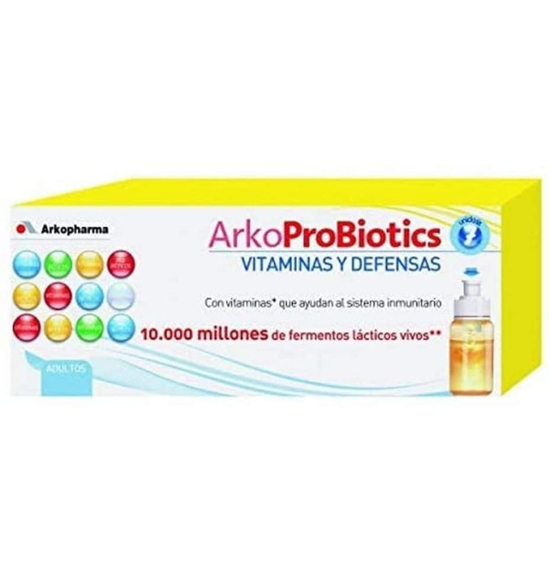 Arkobiotics Vitaminas y Defensas Adultos (7 Unidosis) - Arkopharma
