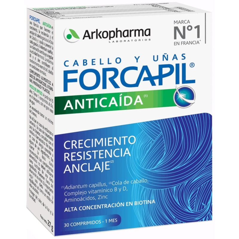 Forcapil Anticaída del Cabello 30comp - Arkopharma