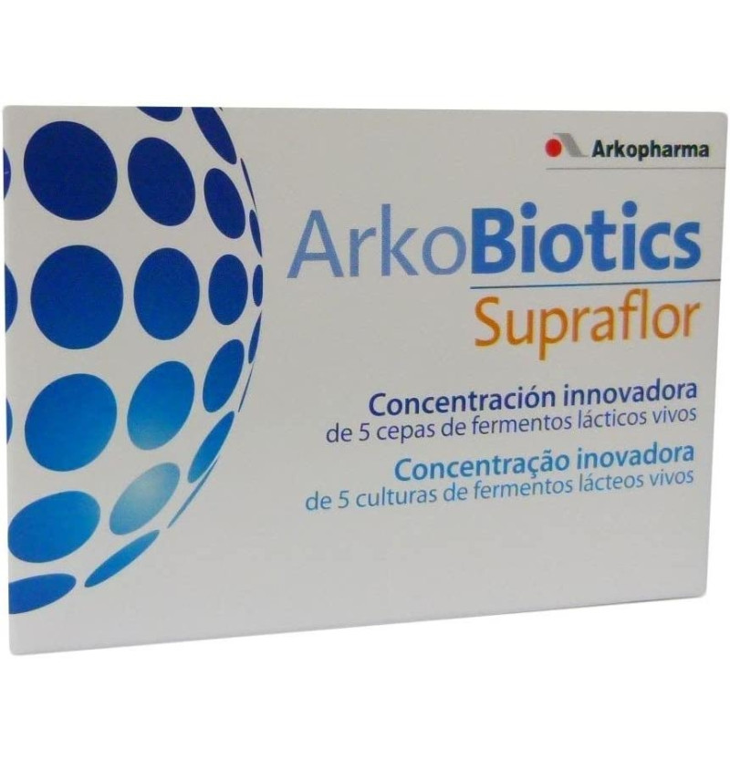 Arkobiotics Supraflor Adultos (10 Cápsulas) - Arkopharma