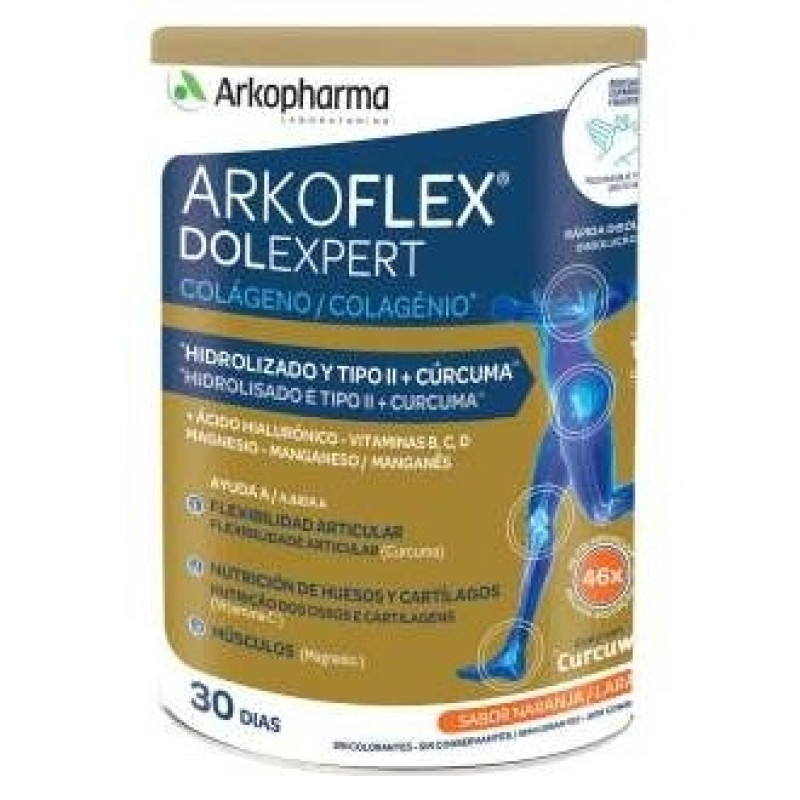 Arkopharma Arkoflex Dolexpert Colágeno Sabor Naranja 390g - Sin Marca
