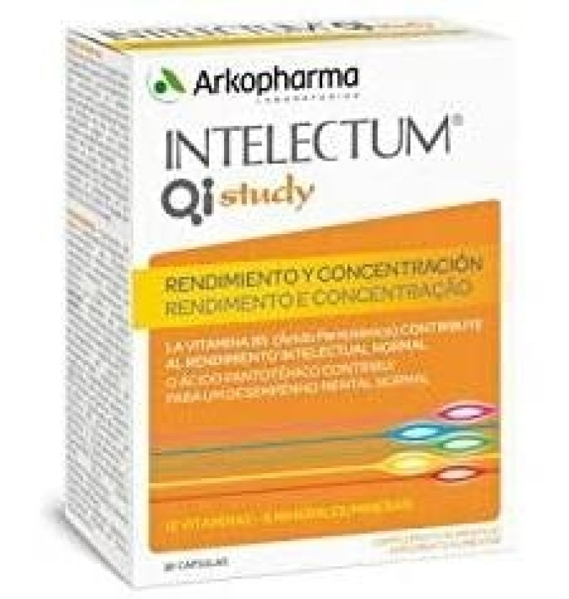 Intelectum Study (30 Cápsulas) - Arkopharma