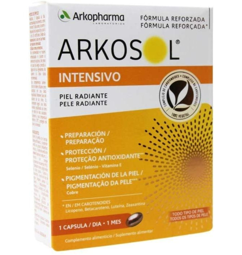 Arkosol Intensivo (30 Cápsulas) - Arkopharma