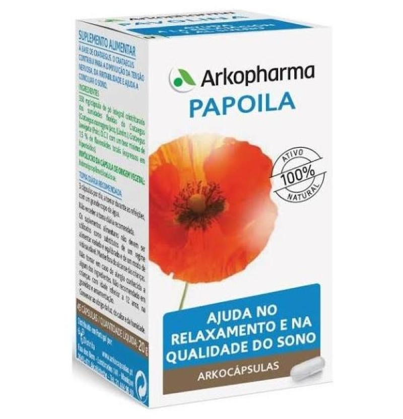 Pavolina Arkopharma (48 Capsulas)