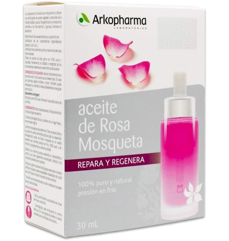 Arkoesencial Aceite de Rosa Mosqueta (1 Envase 30 ml) - Arkopharma