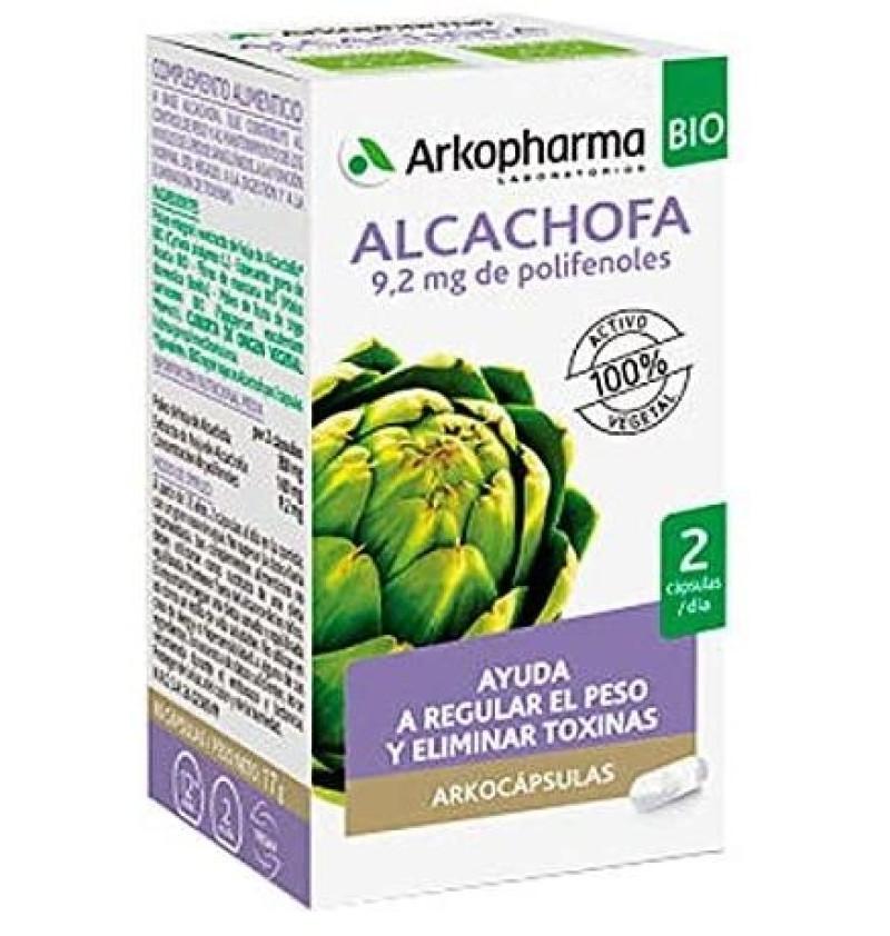 Alcachofa Bio (130 Cápsulas) - Arkopharma
