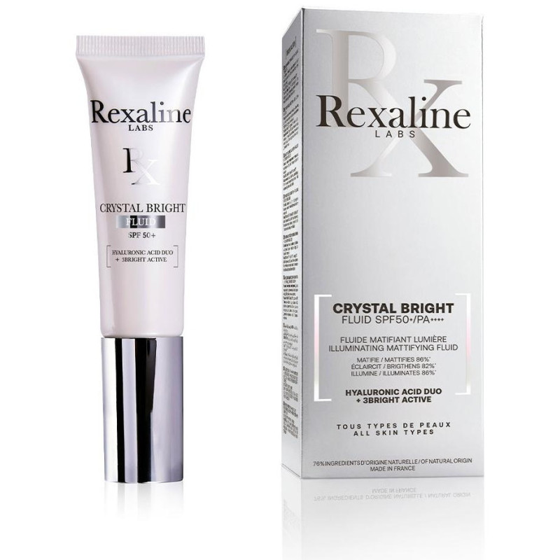 Crystal Bright Fluid spf50+ 30ml - Rexaline