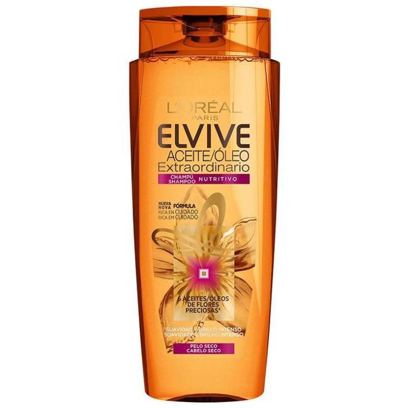 Elvive Aceite Extraordinario Champú Nutritivo 700 ml - L'oral Paris