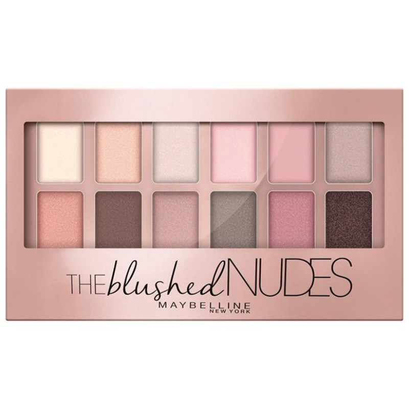 The Blushed Nudes Eye Shadow Palette 01 - Maybelline