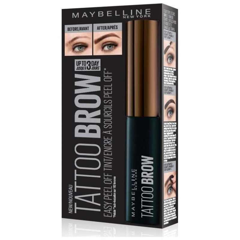 Tattoo Brow Sourcils Gel 03 Dark Brown - Maybelline