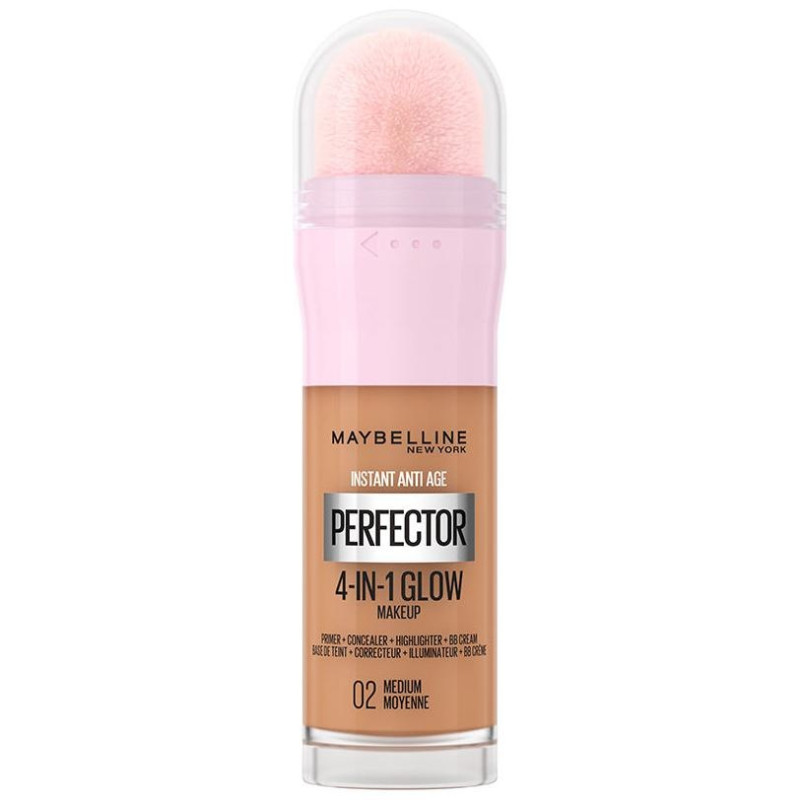 Instant Perfector Glow Multiusos 02 - Medium Moyenne 20 ml - Maybelline