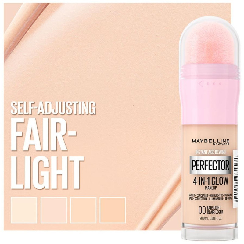 Instant Perfector 4 In 1 Glow 00 Fair Light 20ml - Maybelline