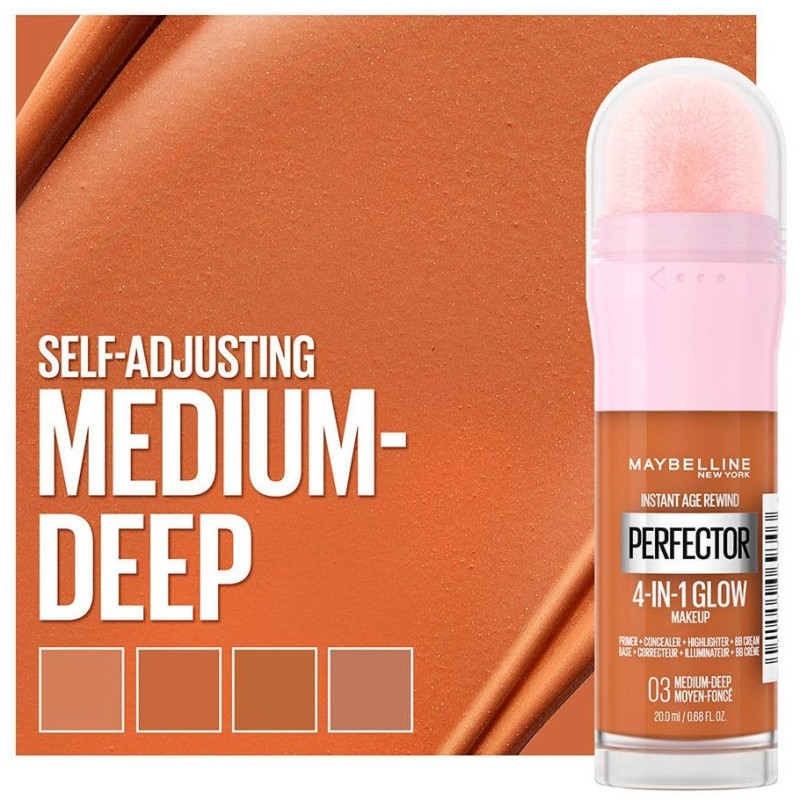 Instant Perfector Glow Multiusos 03 - Medium - Deep 20 ml - Maybelline