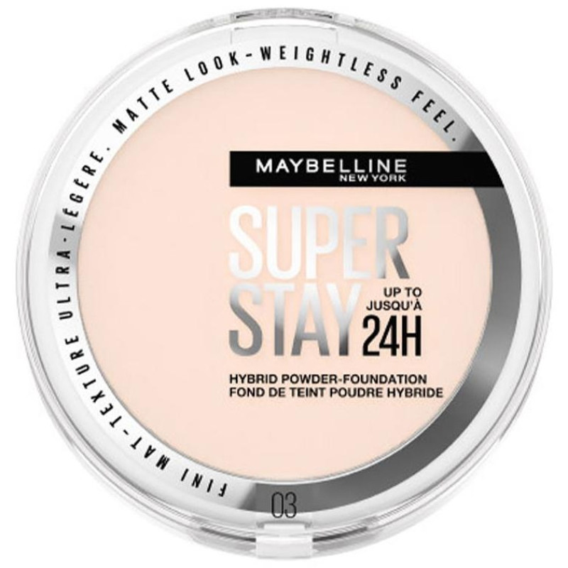 Superstay 24h Hybrid Powder Foundation 03 9g - Maybelline