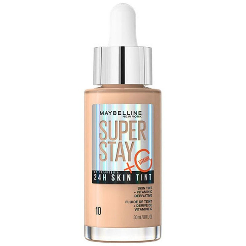 Superstay 24h Skin Tint + Vitamina C Foundation 10 30ml - Maybelline