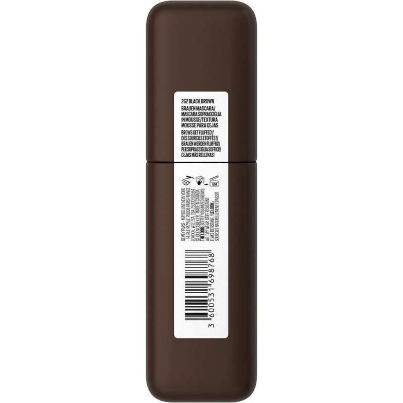 Superfluff Mascara Para Cejas 262-Black Brown 5 Ml