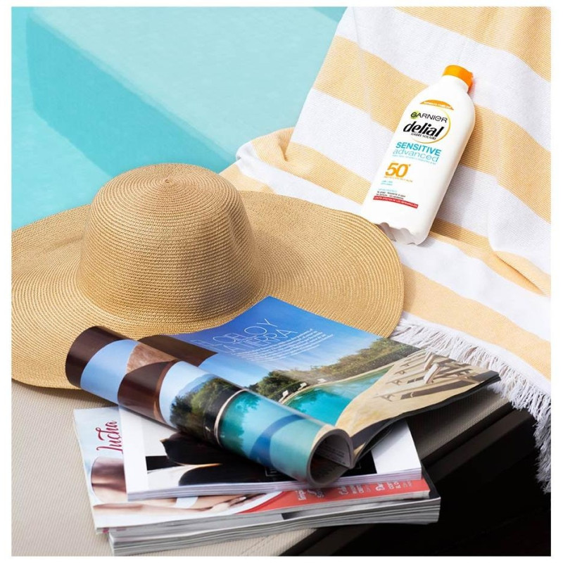 Garnier Leche Solar Delial Sensitive Advanced Spf50 400Ml