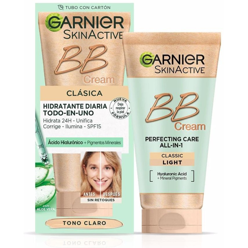 Bb Cream Classico Tono Claro 50ml - Garnier