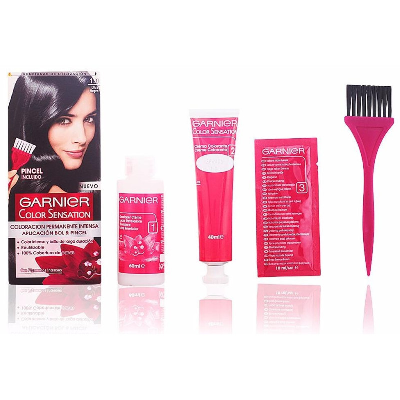 Color Sensation N°1 Ultra Negro 4uds - Garnier