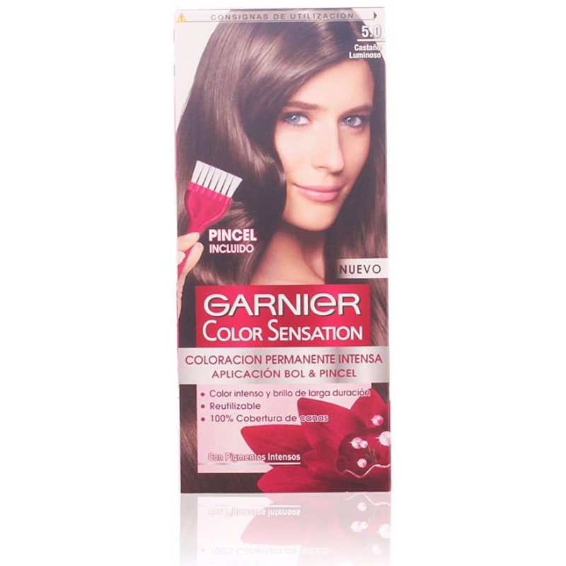 Color Sensation N°5.0 Castaño Luminoso 4uds - Garnier