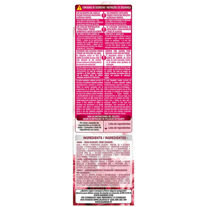 Color Sensation N°5.0 Castaño Luminoso 4uds - Garnier