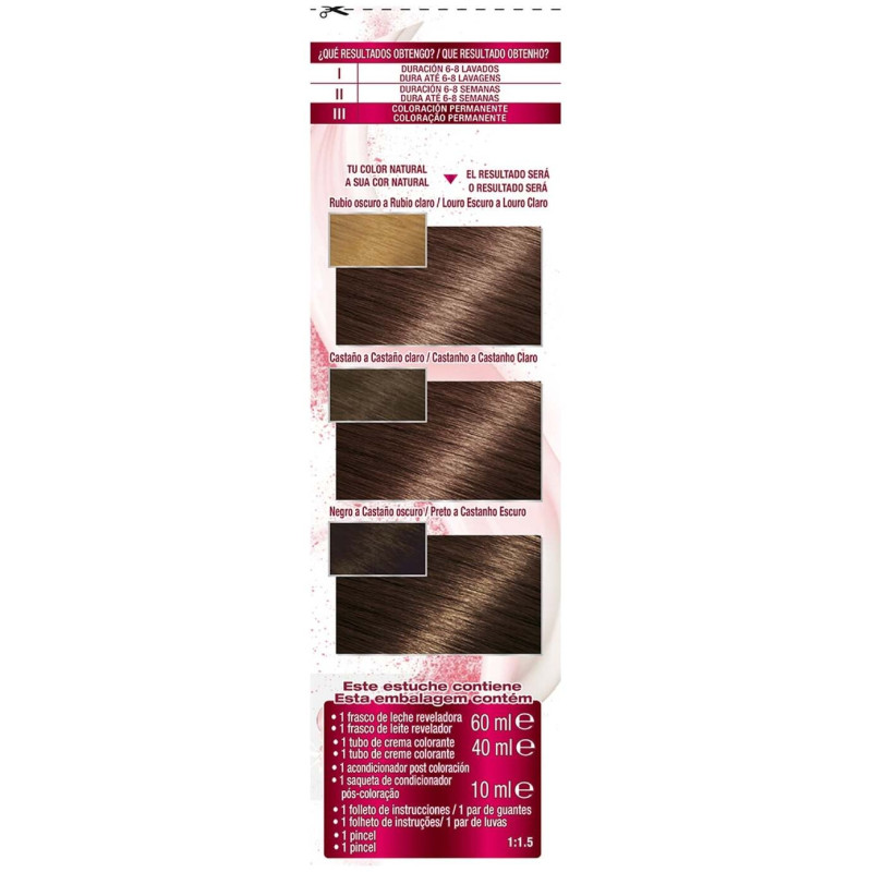 Color Sensation N°5.0 Castaño Luminoso 4uds - Garnier