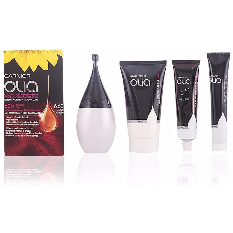 Garnier Olia Bold Coloración Permanente Nº 6.60 Rojo Intenso 1Ud