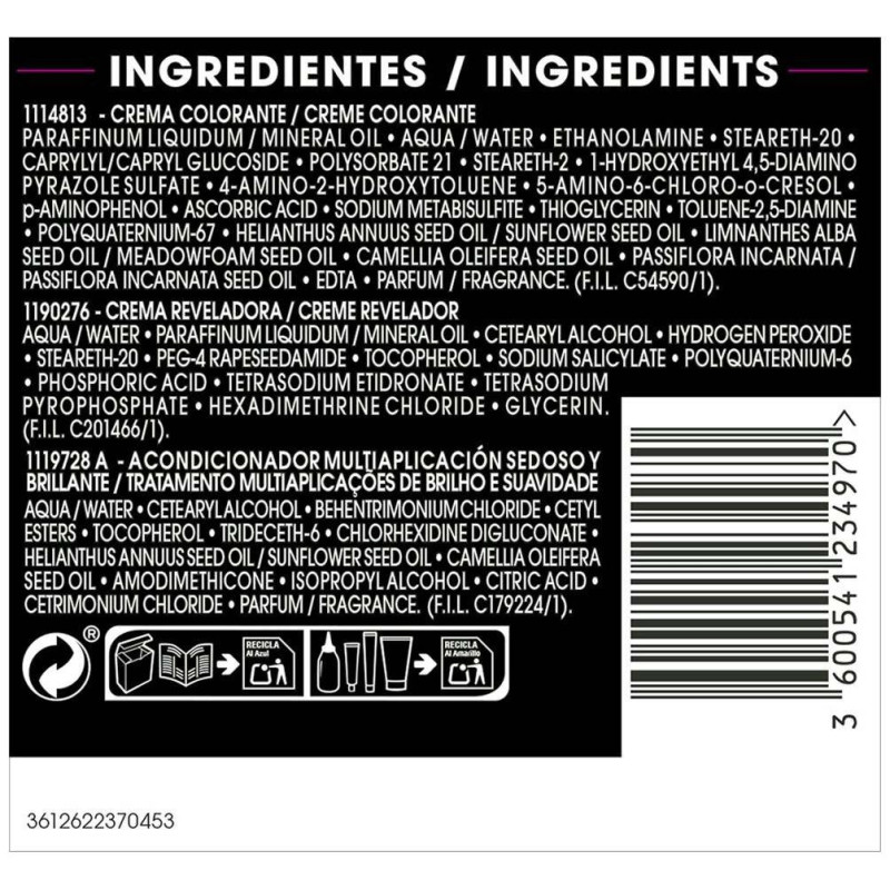 Garnier Olia Bold Coloración Permanente Nº 6.60 Rojo Intenso 1Ud
