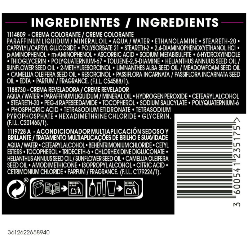 Garnier Olia Coloración Permanente N°8.31 Rubio Miel 4Uds