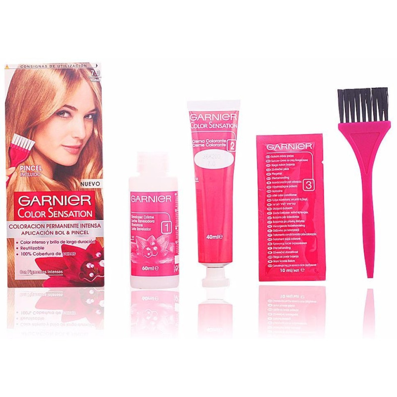 Color Sensation N°7.0 Rubio 4uds - Garnier