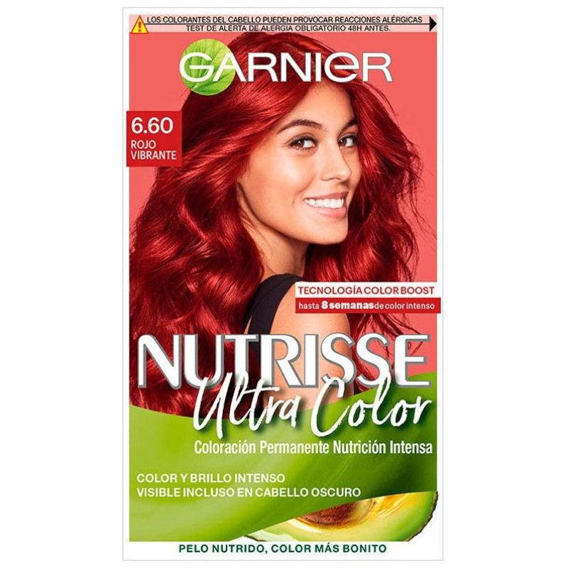 Garnier Color Sensation N°6.60 Rojo Intenso 4Uds