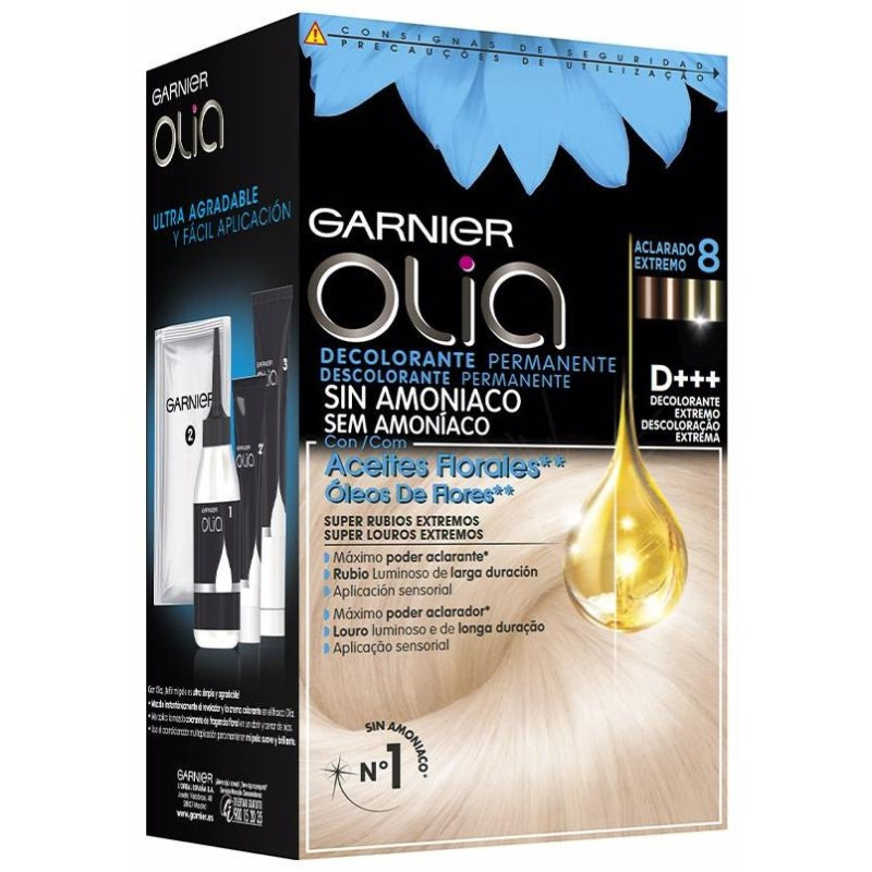 Coloración Olia D+++ Decolorante Extremo Decolorante 1ud - Garnier