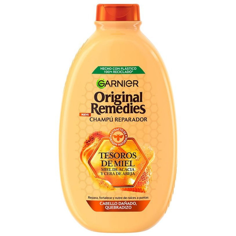 Garnier Original Remedies Champú Tesoros De Miel 600Ml