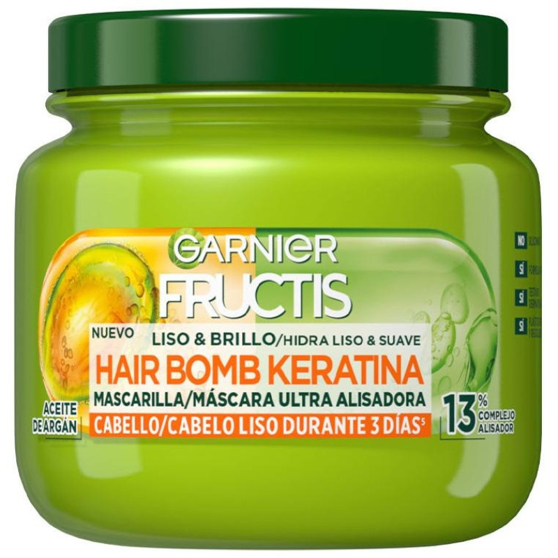 Garnier Fructis Hidra Liso 72H Mascarilla 300Ml