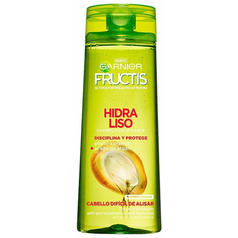 Fructis Champú Hidra Liso 72h 360ml - Garnier