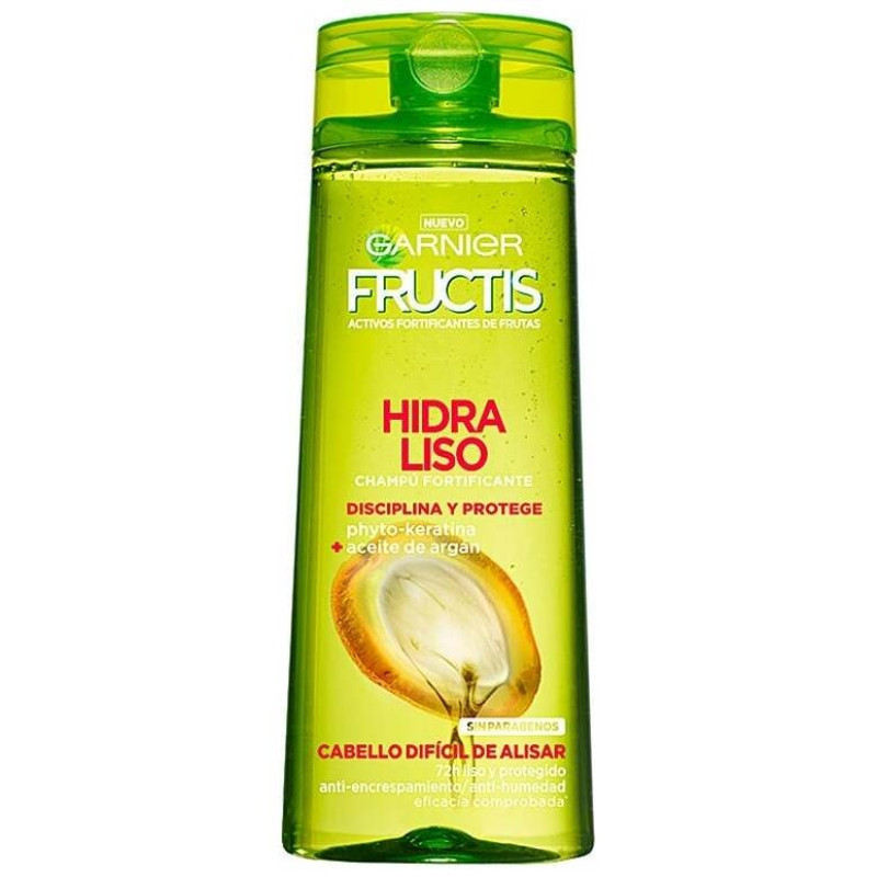 Fructis Champú Hidra Liso 72h 360ml - Garnier