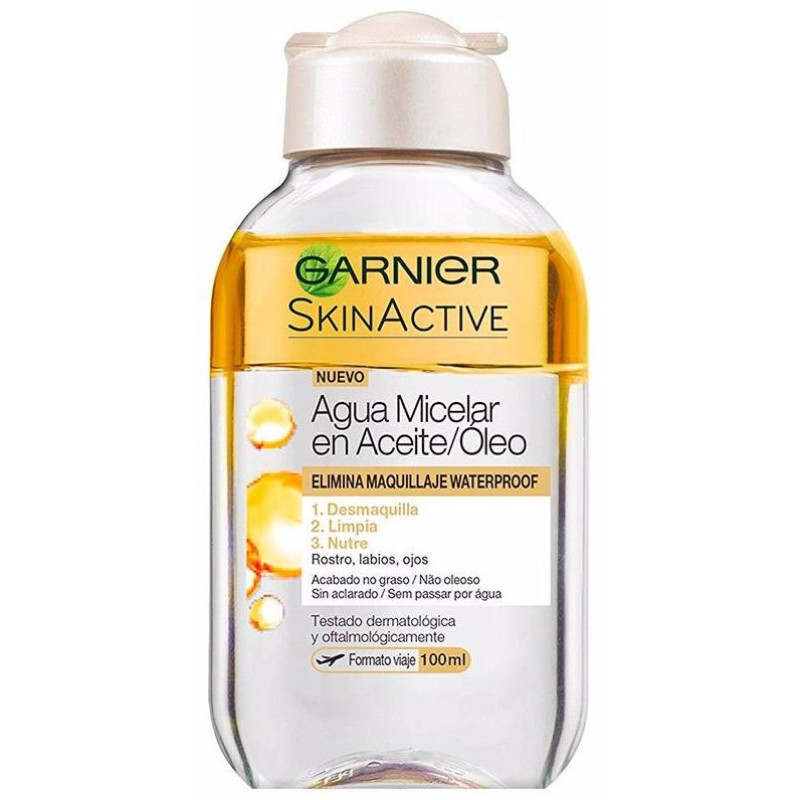 Skinactive Agua Micelar Aceite Waterproof 100 Ml