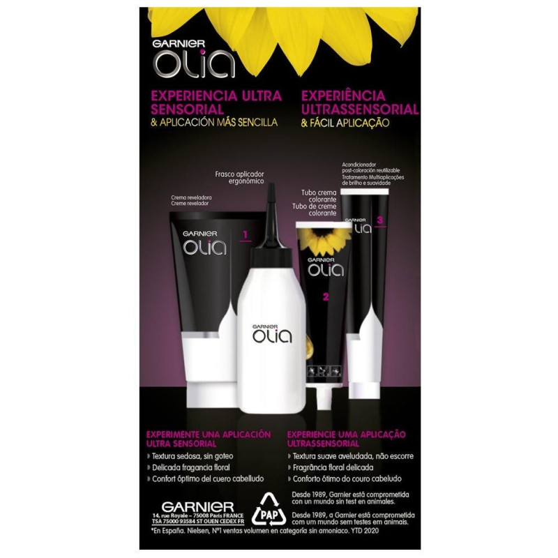 Garnier Kit Olia Coloracion Permanente Violeta Electrico N°426